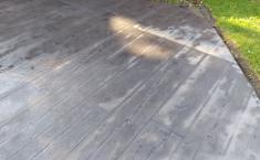 Ippolito Project Stamped concrete wood plank