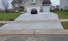 Granlund Project Concrete Driveway in Otsego MN